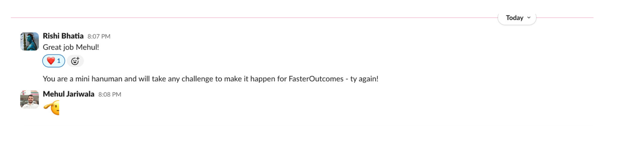 Sam Torres — "You're awesome. Keep up the great work"